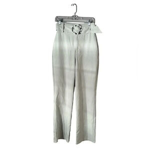 Missguided Seafoam‎ Trousers with Belt Size 6